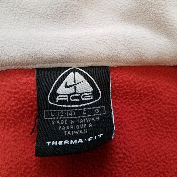 NIKE ACG fleece therma fit zip up jacket boys larg - Picture 3 of 6
